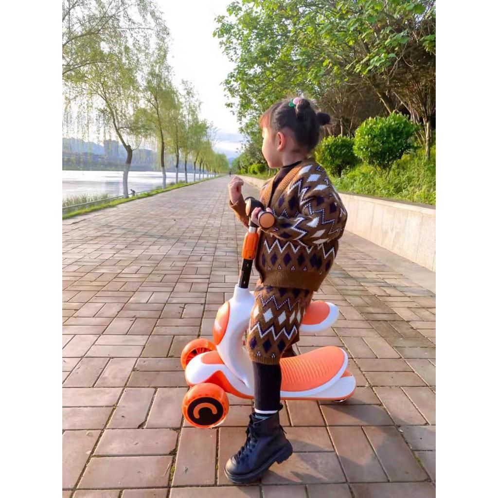 Xe Scooter 3in1 dòng cao cấp cho trẻ từ 2-15 tuổi