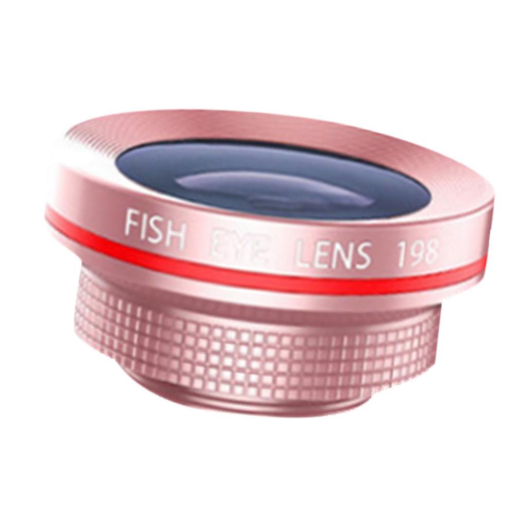 Super 198 ° Fisheye Lens Wide Angle Lens Cell Phone Camera Lens For Smartphones \u0026 Tablet And Other
