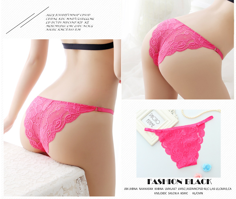 Combo 2 quần lót ren nữ sexy cạp thấp, dây hông mảnh đầy gợi cảm  LYEQ051
