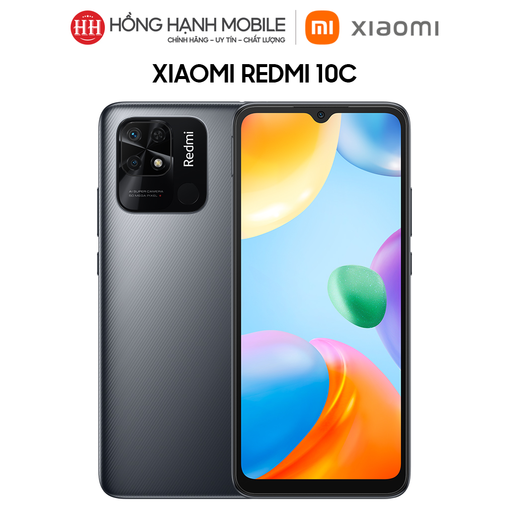 Điện Thoại Xiaomi Redmi 10C 4GB/128GB - Hàng Chính Hãng