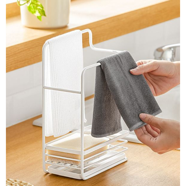 Kệ Đựng Dụng Cụ Nhà Bếp, Nhà Tắm Thiết Kế Theo Phong Cách Nhật, Có Thể Tháo Rời, Để Bàn Tiện Dụng-Tiết Kiệm Không Gian