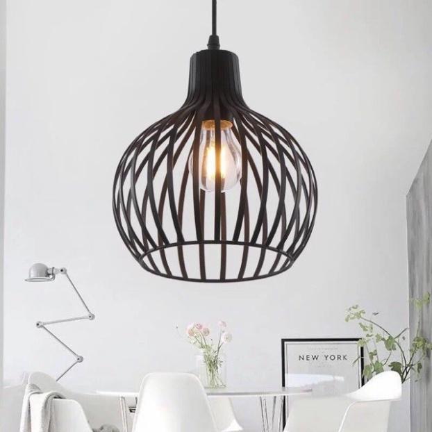 Đèn thả,đèn trang trí,đèn quán cafe,đèn nhà hàng,đèn thả lồng hình củ tỏi, đèn decor quán bar, đèn trần DT