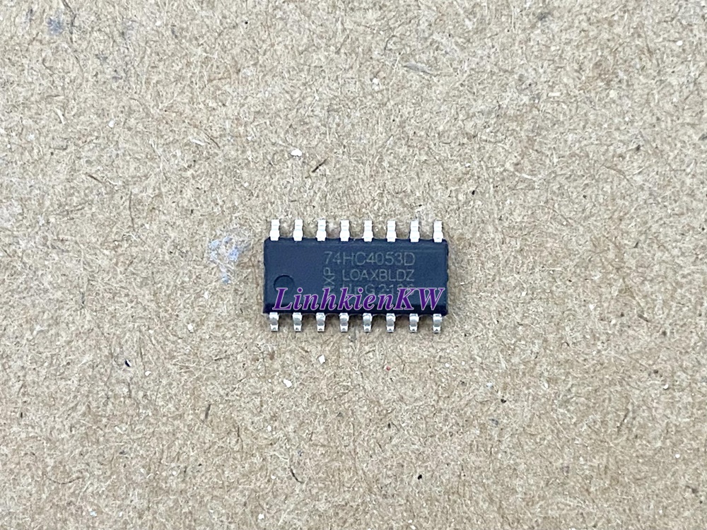 IC 74HC4053D dán 16 chân mới 100%.