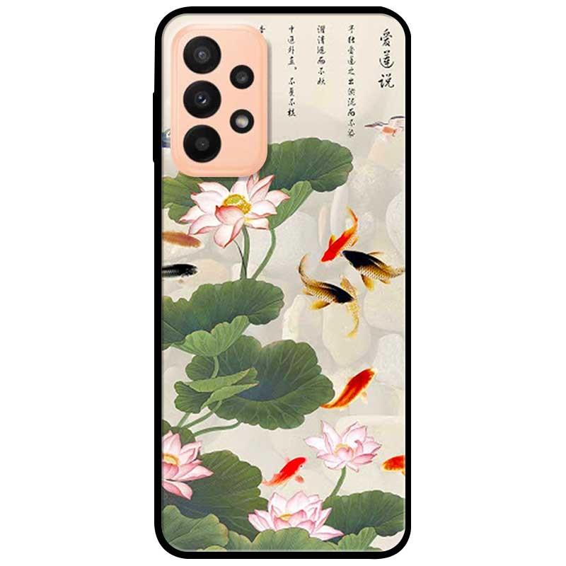 Ốp lưng dành cho Samsung A13 5G - Samsung A33 5G mẫu Tranh Cá Koi