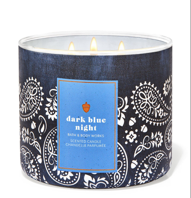 (BBW 3 bấc Autumn Winter) Nến thơm Bath and Body Works 3-wick candles 411g hàng Mỹ - Bộ mùa thu đông 2021 - WHITEEUCALYPTUS&amp;SAGE