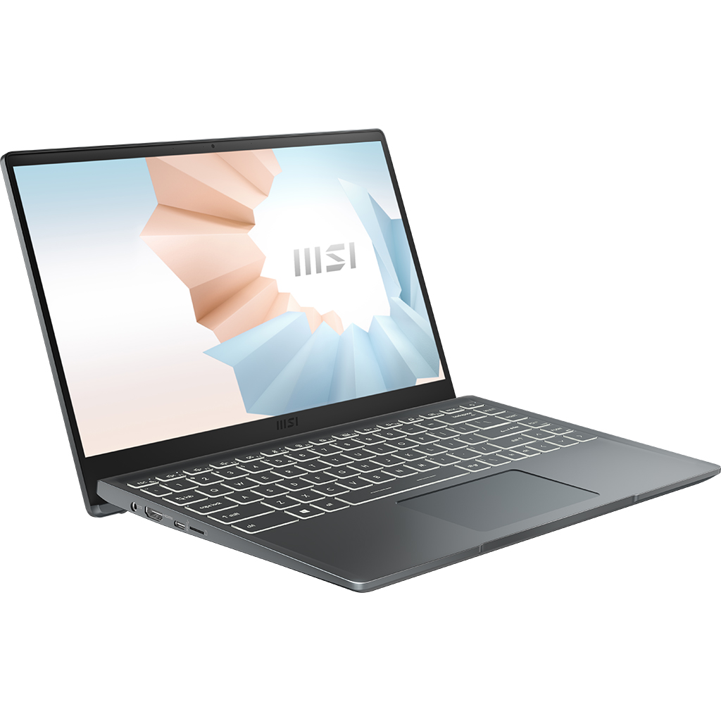 Laptop MSI Modern 14 i7-1195G7/8GB/512GB/Win11 B11MOU-1065VN - Hàng chính hãng