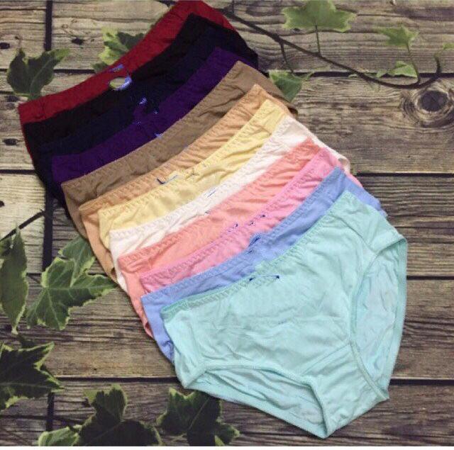 Combo 10 quần lót nữ BIG SIZE Thun cotton Cạp cao Hàng Việt Nam - Size XXL :T ừ 70kg đến 80kg