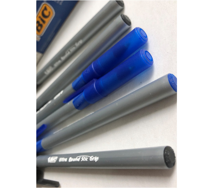 6 bút BIC grip pen tapping