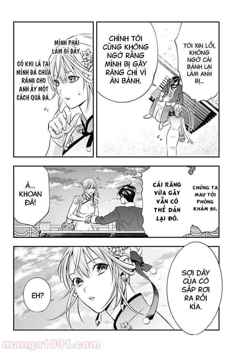 excuse me dentist, its touching me! chapter 8 10