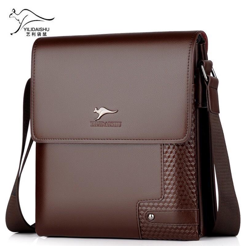Túi đeo chéo nam da bò cao cấp YILIDAISHU T33 27x24x6cm D.HSTORE