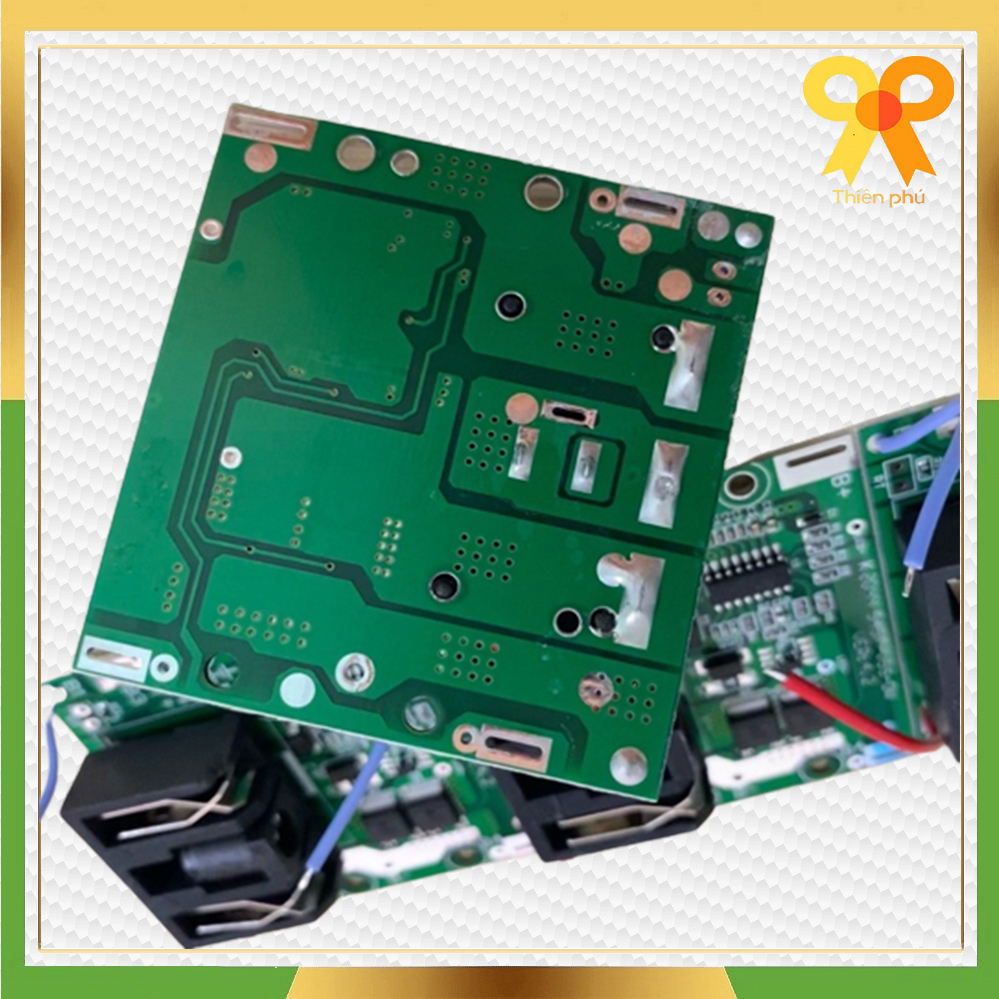 Mạch sạc xả và bảo vệ pin 5 cell - 2 khe chân tiếp xúc