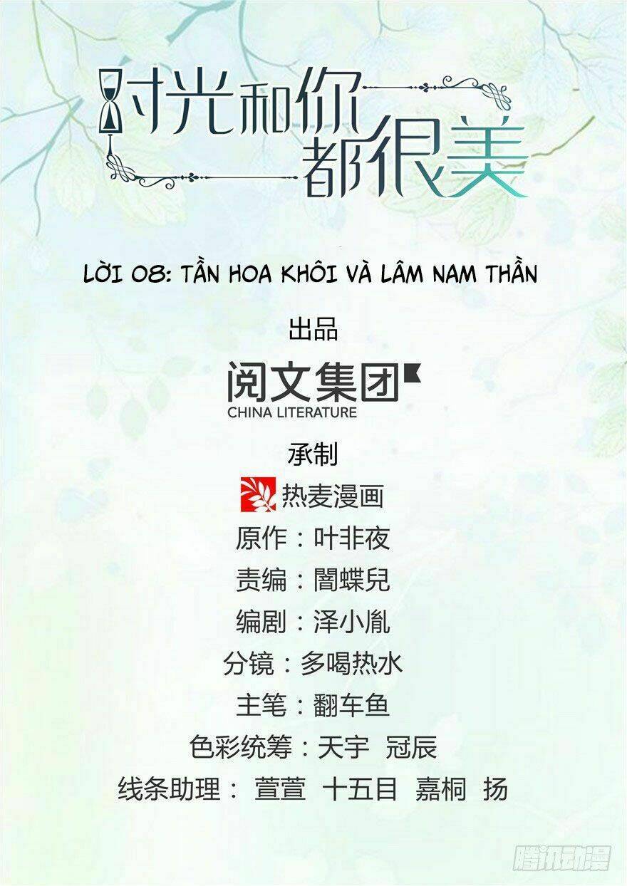 thời khắc và em điều đẹp chapter 8 1