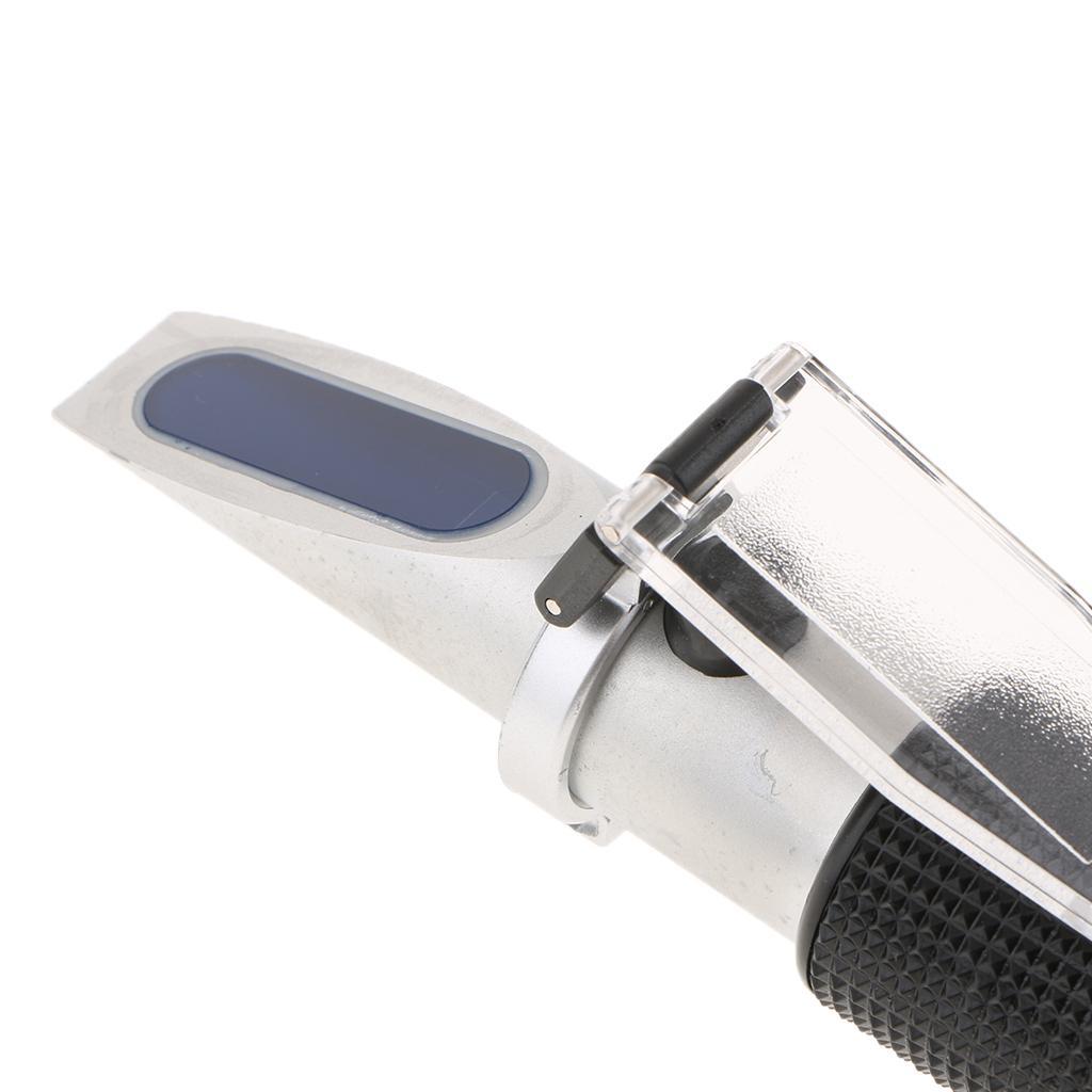 Refractometer Tester Tool Test Freezing Point of Antifreeze + Brake Fluid