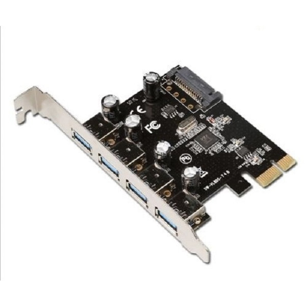 Card PCI-E to USB 3.0 4 Port chính hãng DIEWU