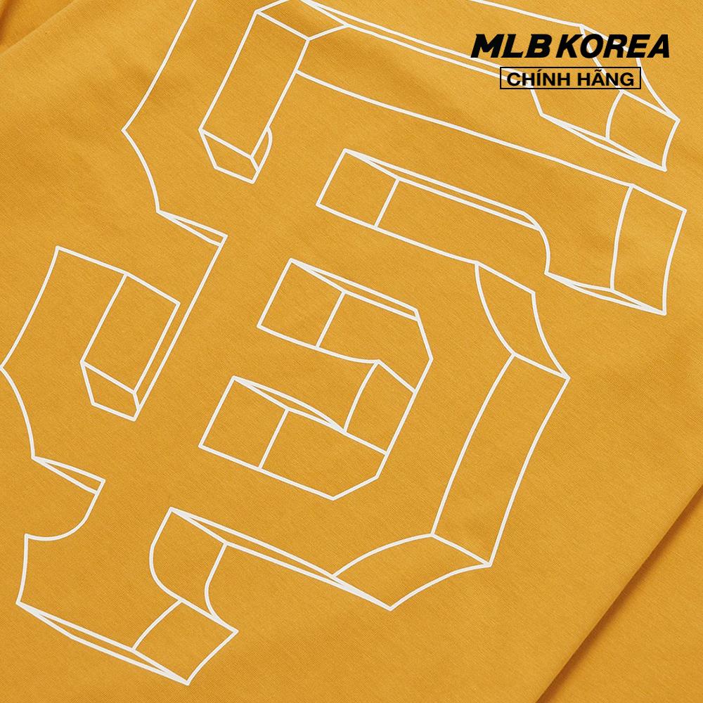 MLB - Áo sweatshirt tay dài cổ tròn Basic Mega Logo L/S 3ATSB0224