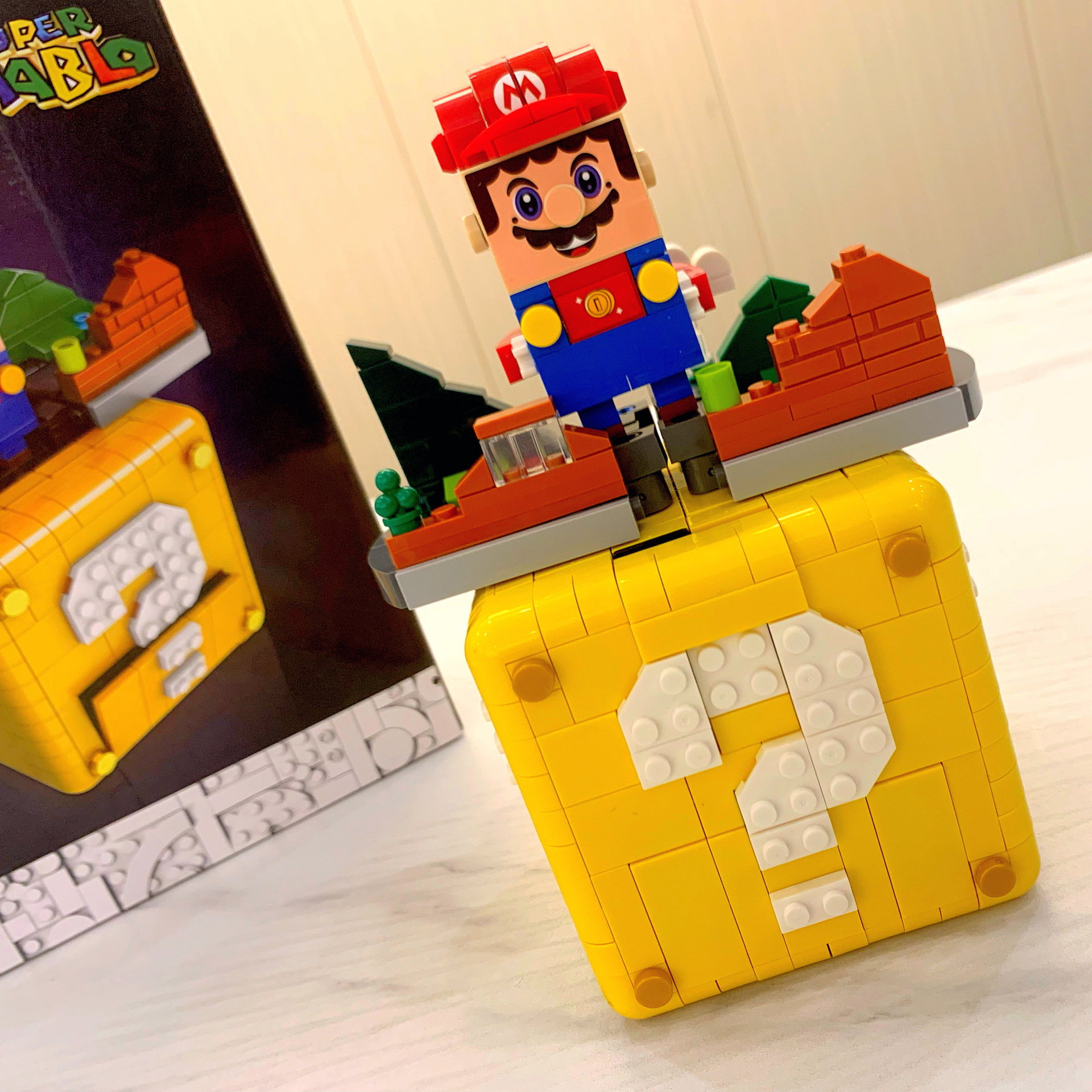 Đồ Chơi Lắp Ghép Xếp Hình Chiếc Hộp Bí Ẩn Thế Giới MineCráft, IrọnMan,SuperMariọ World Mystery Box Với 500+ Mảnh Ghép