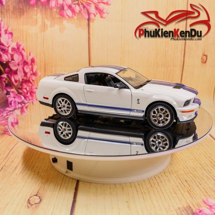 ĐẾ XOAY, BÀN XOAY TRƯNG BÀY SẢN PHẨM GƯƠNG 25CM TẢI 3KG