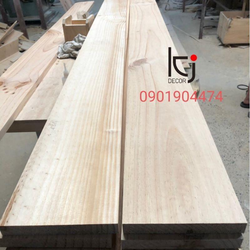 - THANH GỖ THÔNG DÀI 150x23x2 CM LÁNG MỊN 4 MẶT