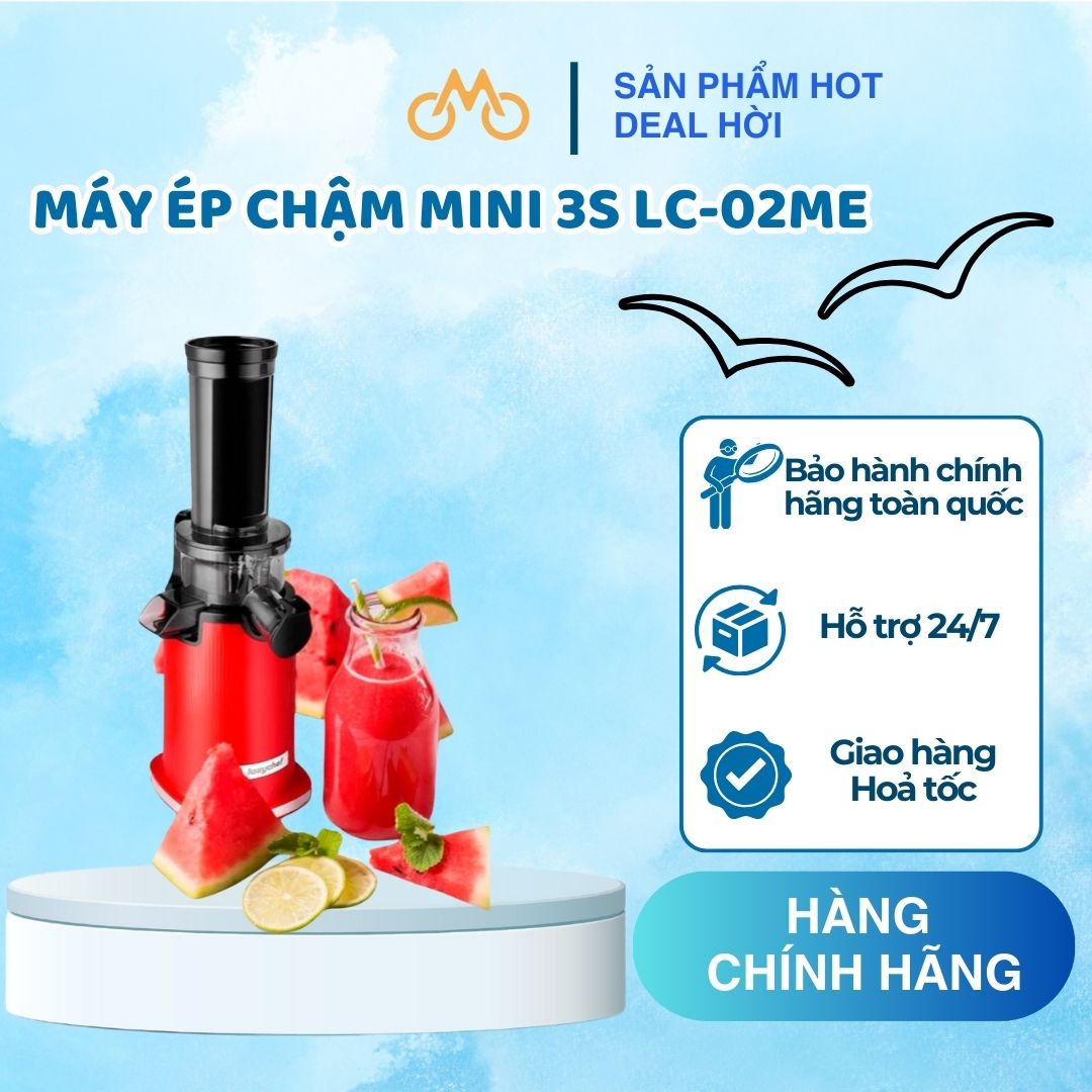 MÁY ÉP CHẬM MINI 3S LC-02ME- Hàng Chính Hãng