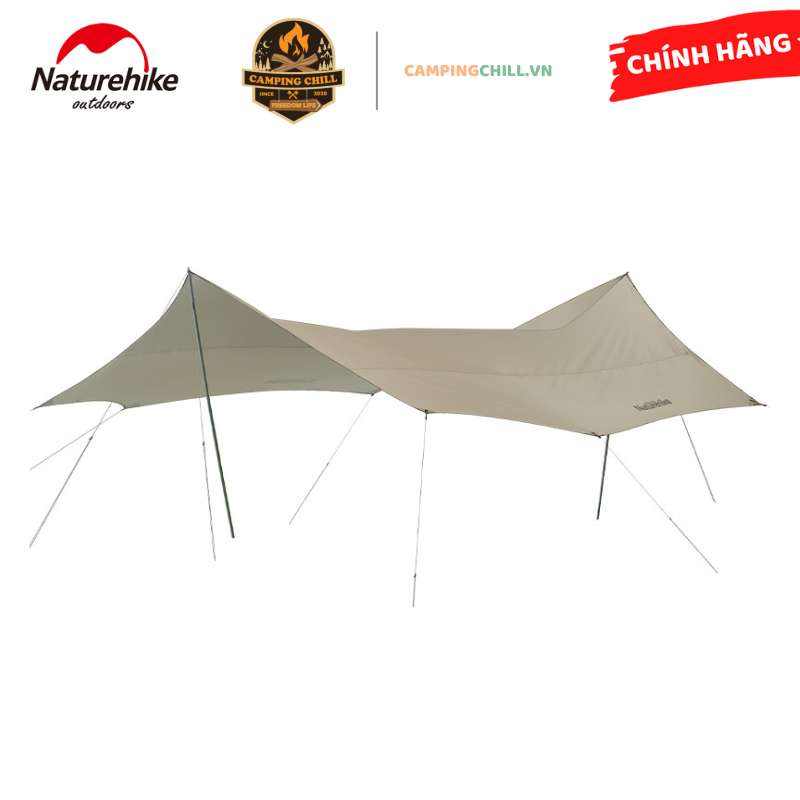 TĂNG DÃ NGOẠI, CẮM TRẠI PHỦ BẠC CHẤT LƯỢNG CAO NATUREHIKE NH19TM004