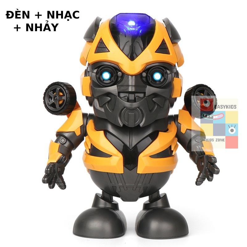 Đồ chơi robot dance hero nhảy múa vui nhộn có nhạc và đèn cho bé