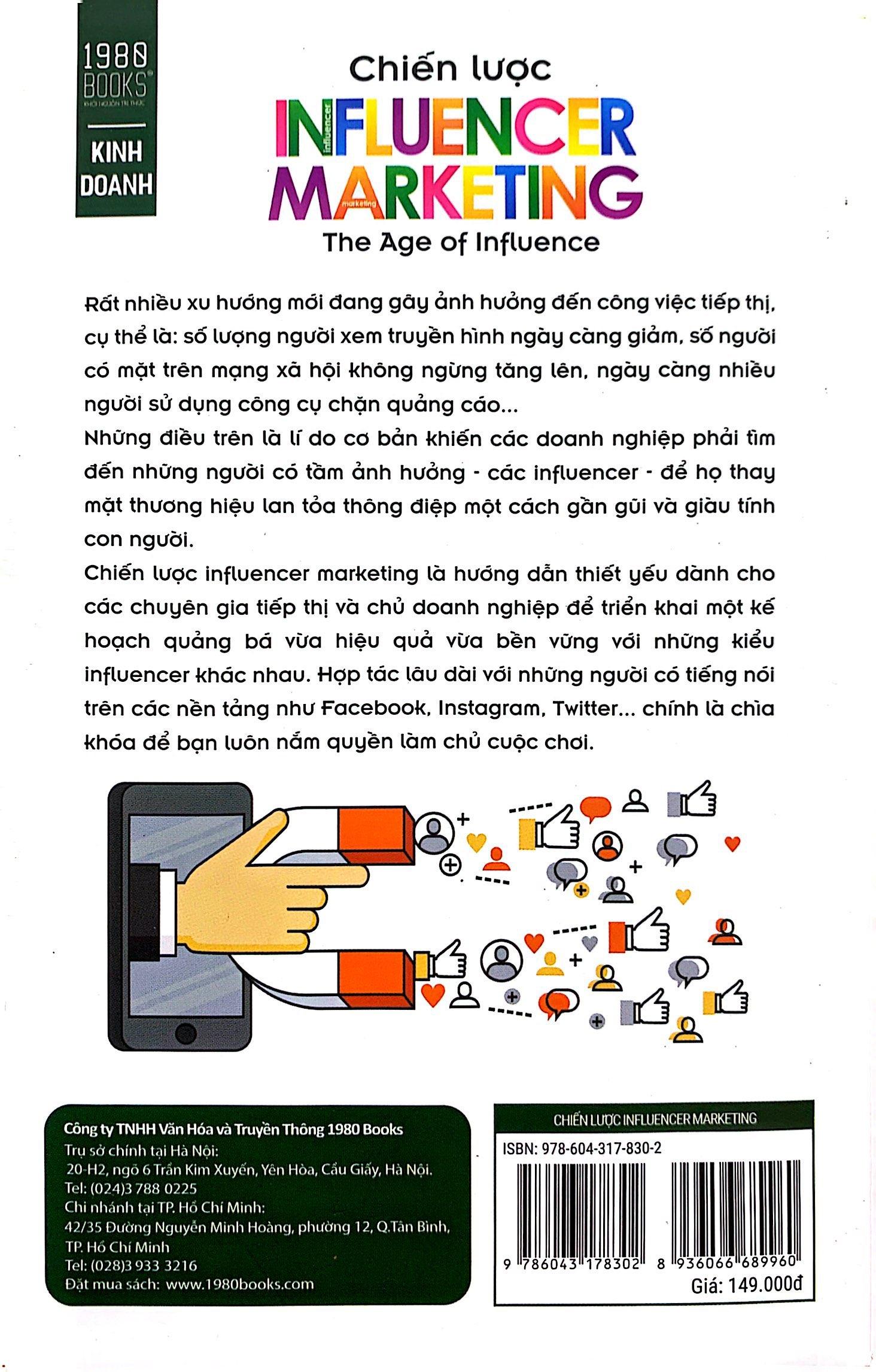 Sách Chiến Lược Influencer Marketing