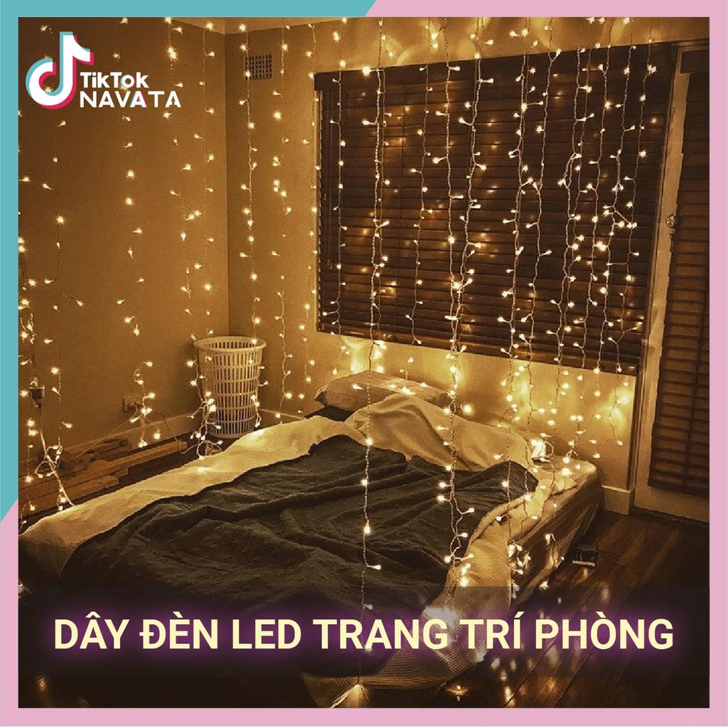 Dây đèn Led đèn trang trí 5m 10m không chớp nháy decor phòng Tiktok Room