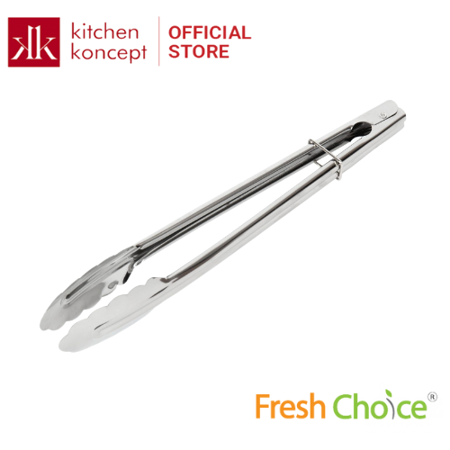 Kẹp gắp thức ăn bằng thép không gỉ 30.5cm Fresh Choice