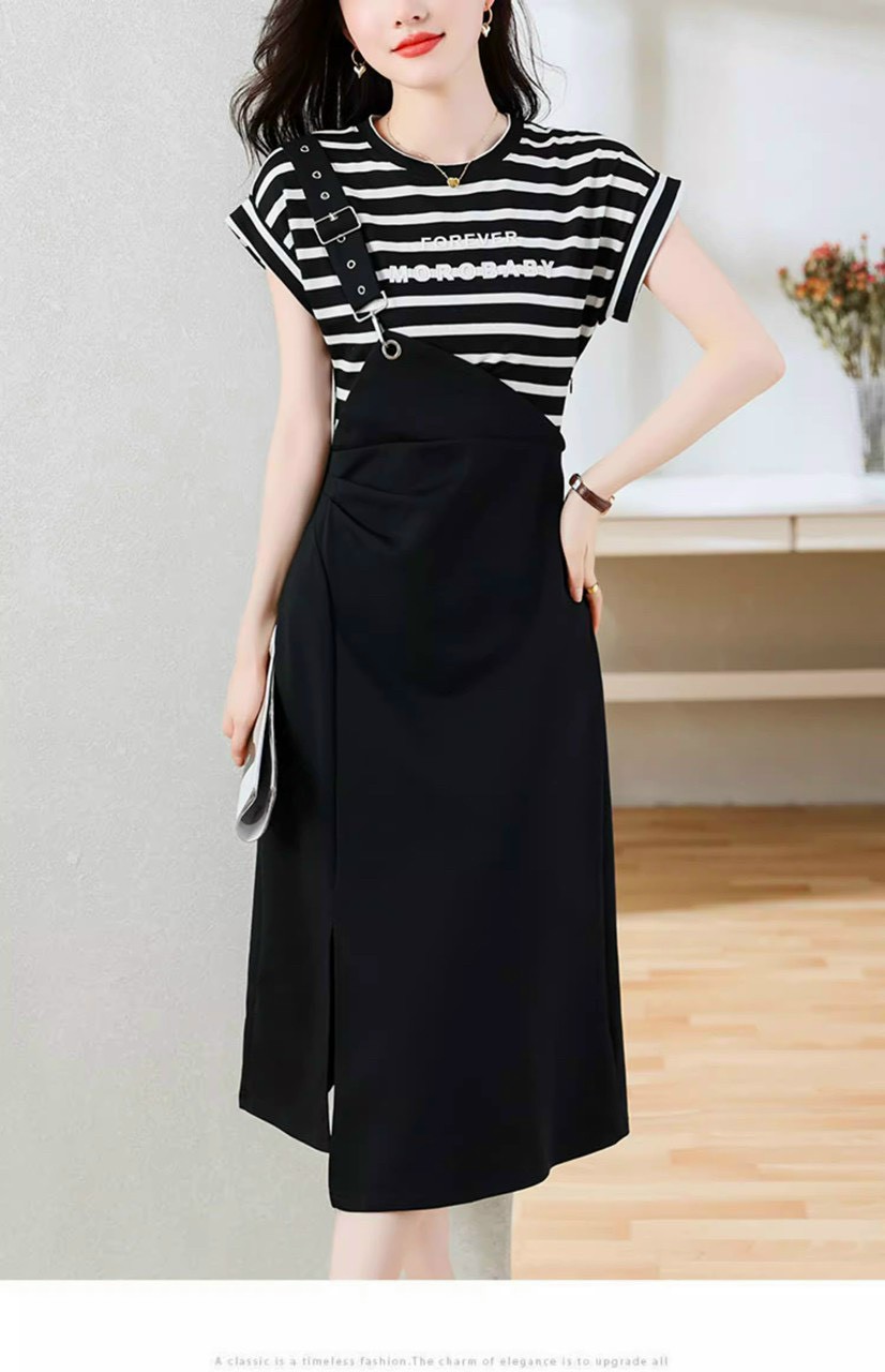 ĐẦM BODY THUN SỌC SIÊU ĐẸP