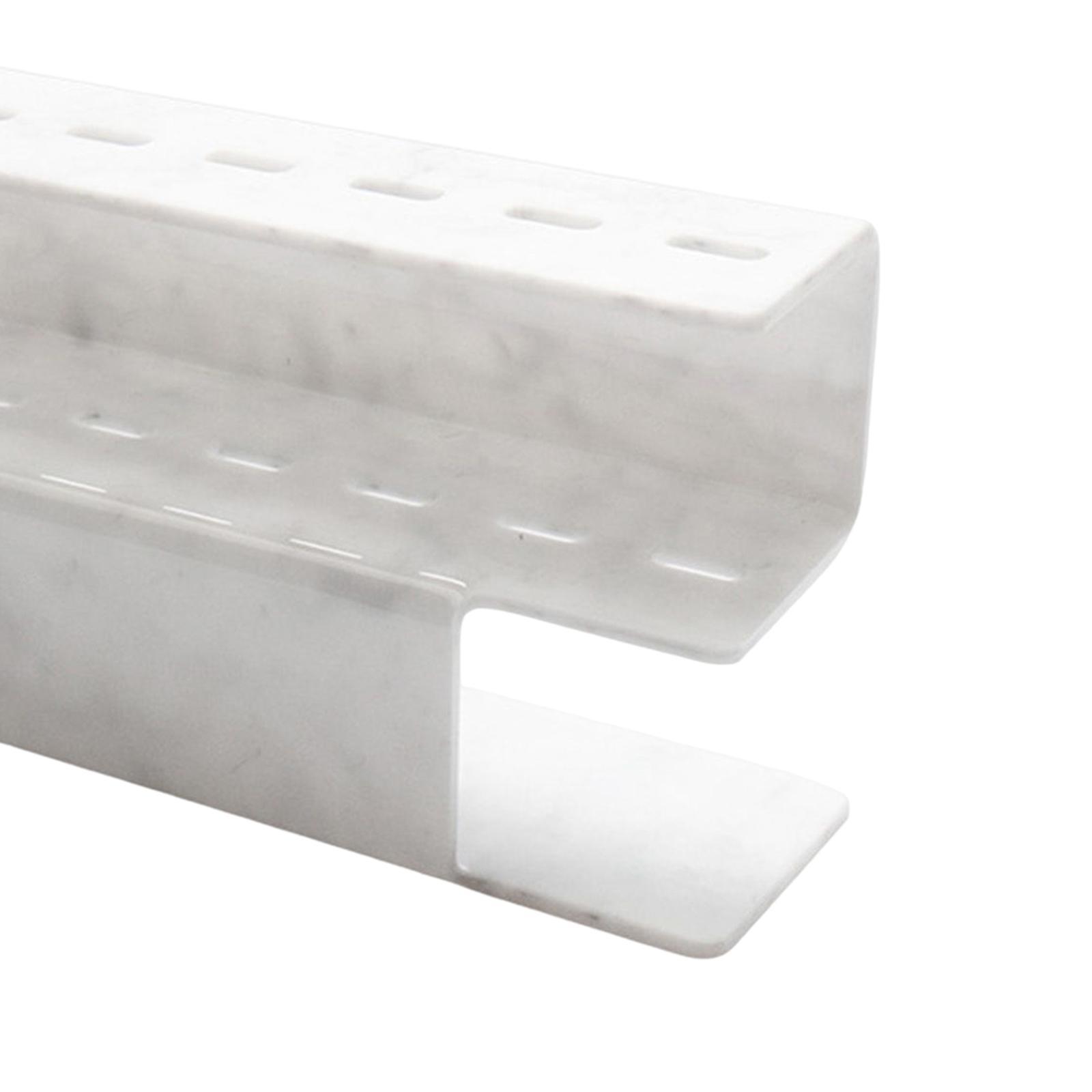 Acrylic Eyelash Tweezer Holder 8 Holes Display Storage for Dresser Salon