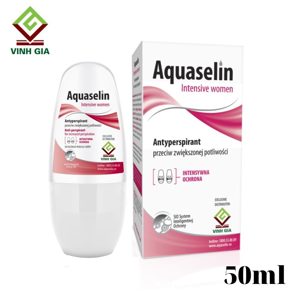 Lăn khử mùi dành cho nữ Aquaselin 50ml (loại mạnh)