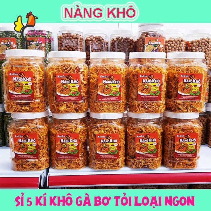 Sỉ 5 Kí Khô Gà Bơ Tỏi Loại 1 | Nàng Khô