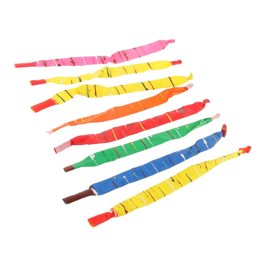 Gói 40 Cao Su Non Tên Lửa Bóng Bay Huýt Sáo Túi Dự Tiệc Chất Độn Trẻ Em Đồ Chơi