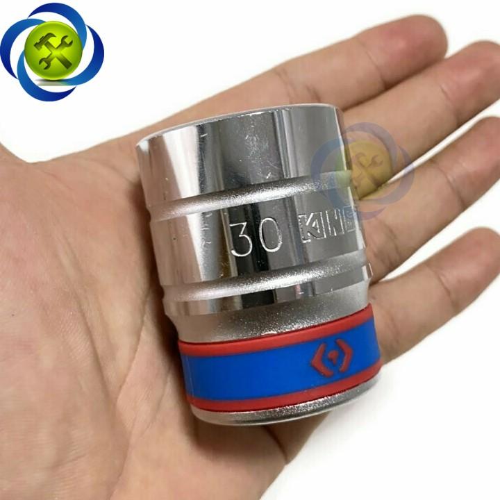 Tuýp 30mm 3/4 Kingtony 633030M 12 cạnh màu trắng