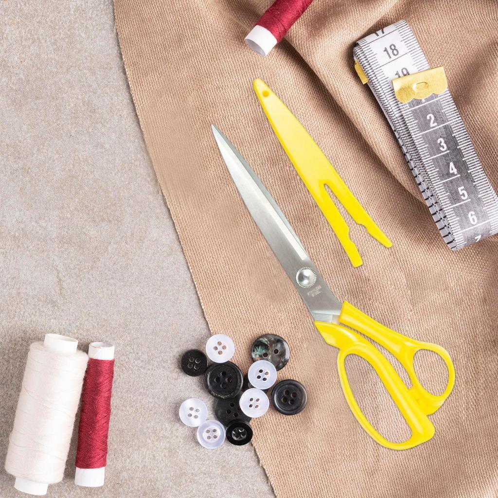 Fabric Scissors Wide Application Manual Tool for Needlework Quilting Crafts