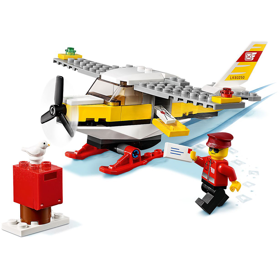 Đồ Chơi Lắp Ráp Lego City Máy Bay Đưa Thư 60250 (74 Chi Tiết)