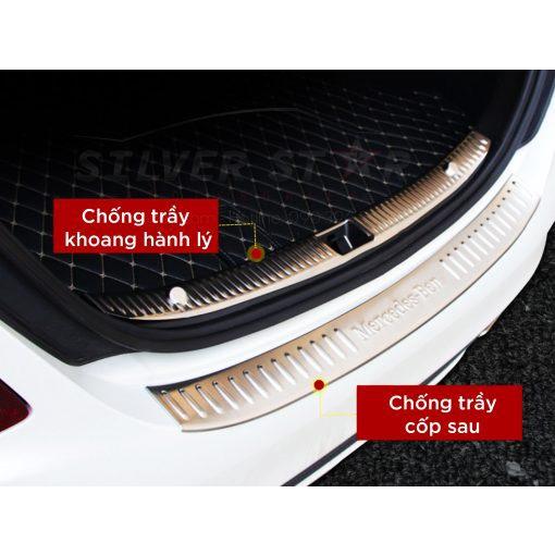 Ốp chống trầy cốp sau cho xe Mercedes C E GLC-Class