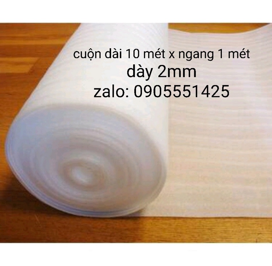 10 mét Mút xốp PE foam bọc hàng hóa