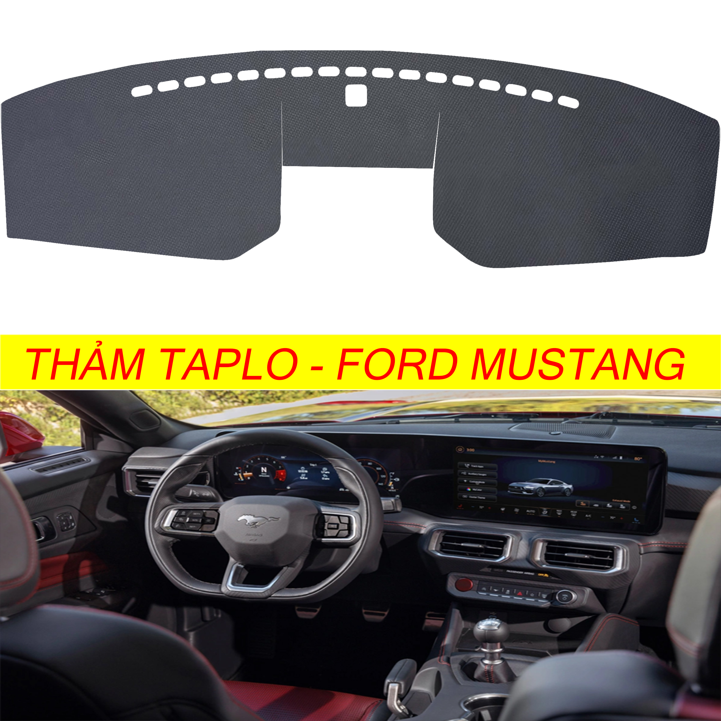 Thảm taplo da cacbon,vân gỗ, da lộn, da pu mới nhất chuẩn form