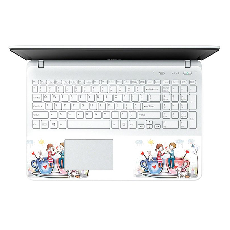 Mẫu Dán Laptop Hoạt Hình LTHH-207 (15.6) inch