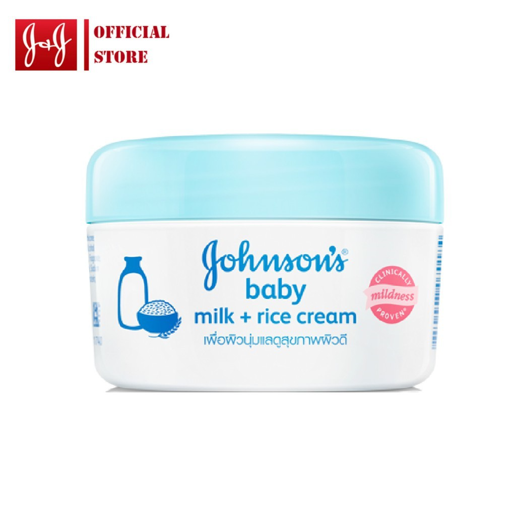 Kem Dưỡng Da Chứa Sữa Và Gạo Johnson’s Baby 20309343 (50g)