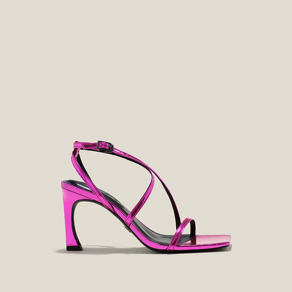 Vascara Giày Sandal Metallic Quai Mảnh - SDN 0762