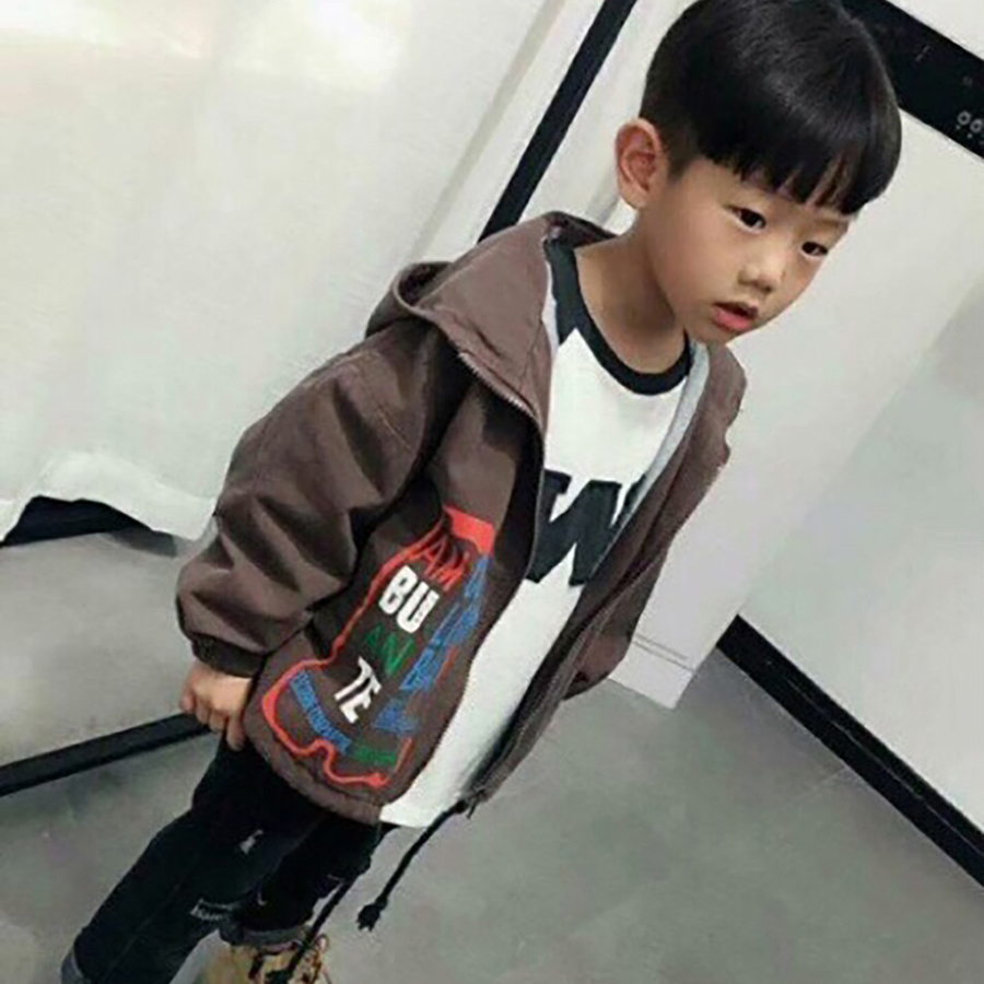 Áo khoác kaki cho bé trai hàng Quảng Châu form lớn từ 15 đến 32 kg 01475