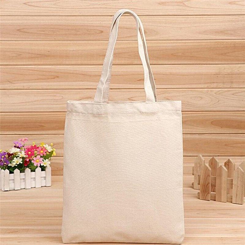 Túi Tote Vải Canvas Trơn Đeo Vai Đi Học, Đi Làm, Đi Chơi, Nhiều Màu Giá Rẻ TL