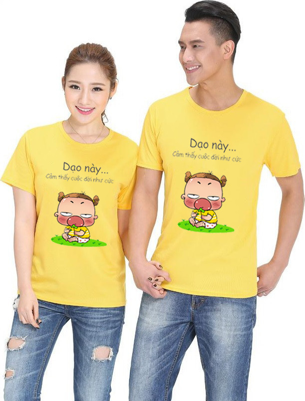 Bộ Áo Thun Nam Nữ AH27