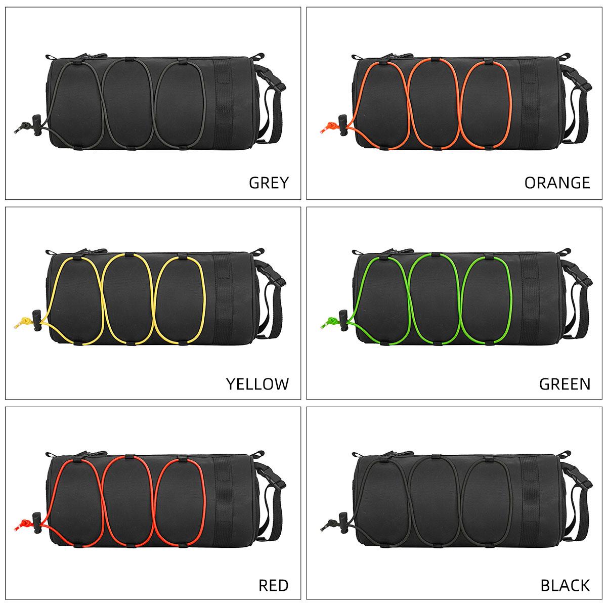 Bike Handlebar Bag Multifunctional Mountain Bike Front Bag Bicycle Frame Bag Shoulder Bag Cycling Storage Pouch Pannier