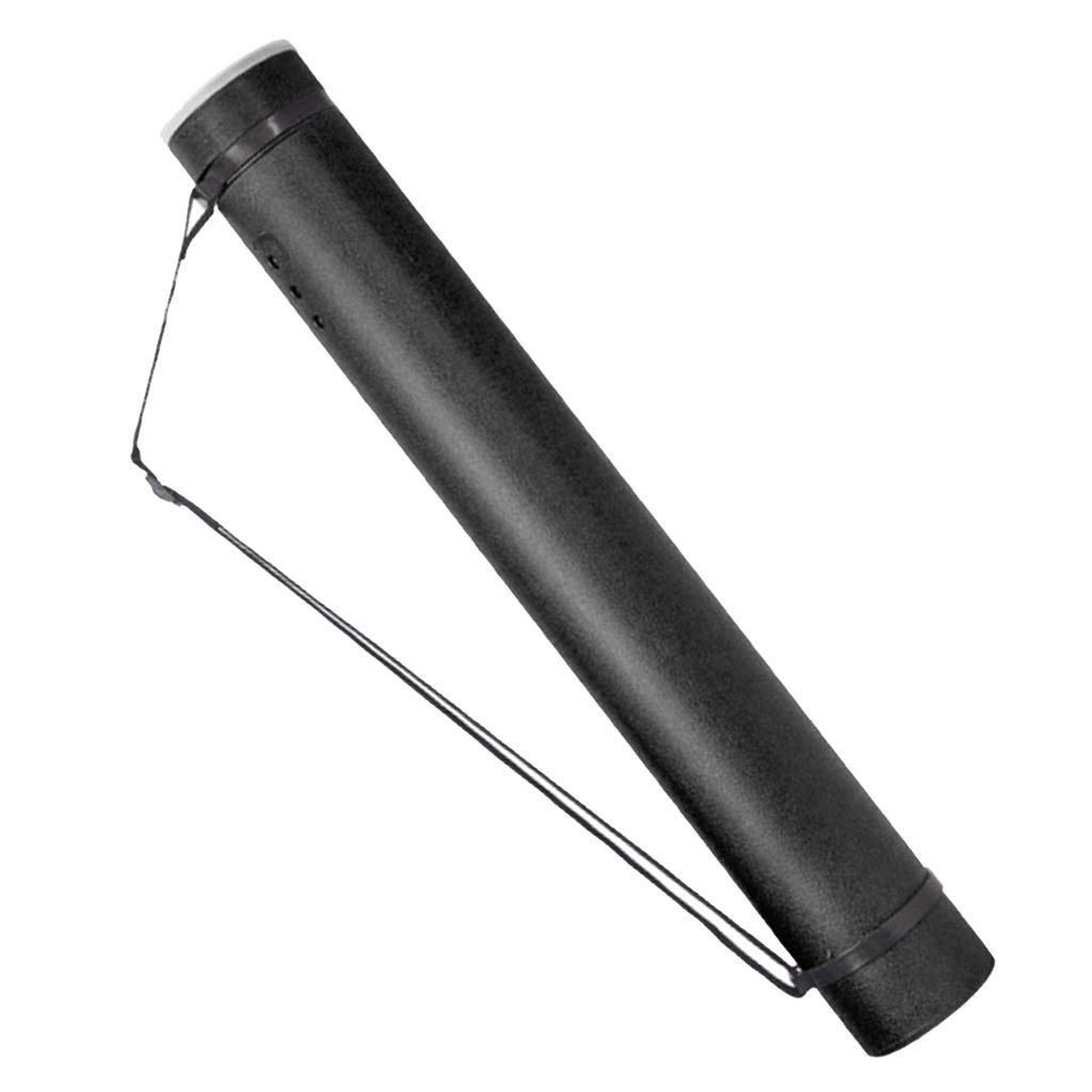 Adjustable Telescopic Archery Arrow Quiver Tube Shoulder Holder Strap Carrier Case Outdoors