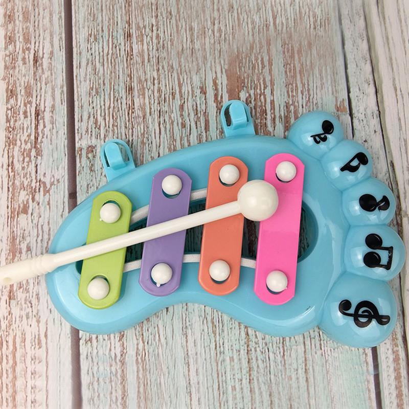 Đồ Chơi Nhạc Cụ - Đồ Chơi Cho Bé TINA Đàn Xylophone 4 Âm Sắc Giúp Bé Cảm Thụ Âm Thanh Trong Vang Với Bàn Chân Dễ Thương