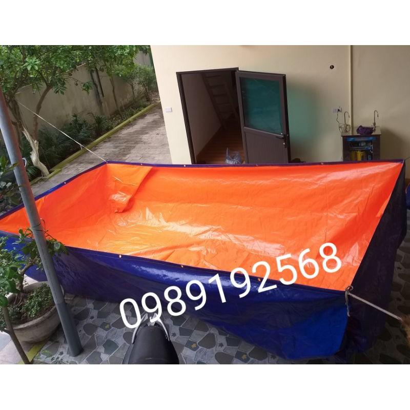 Bể bạt nuôi cá , nuôi ếch , nuôi ốc , nuôi tôm : 5 × 2 × 1