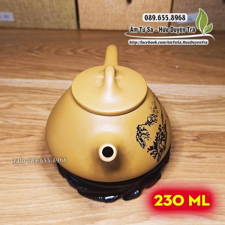 Ấm Trà Tử Sa hoàng sơn mật tịch - ấm tử sa nghi hưng cao cấp - pha trà, trà đạo